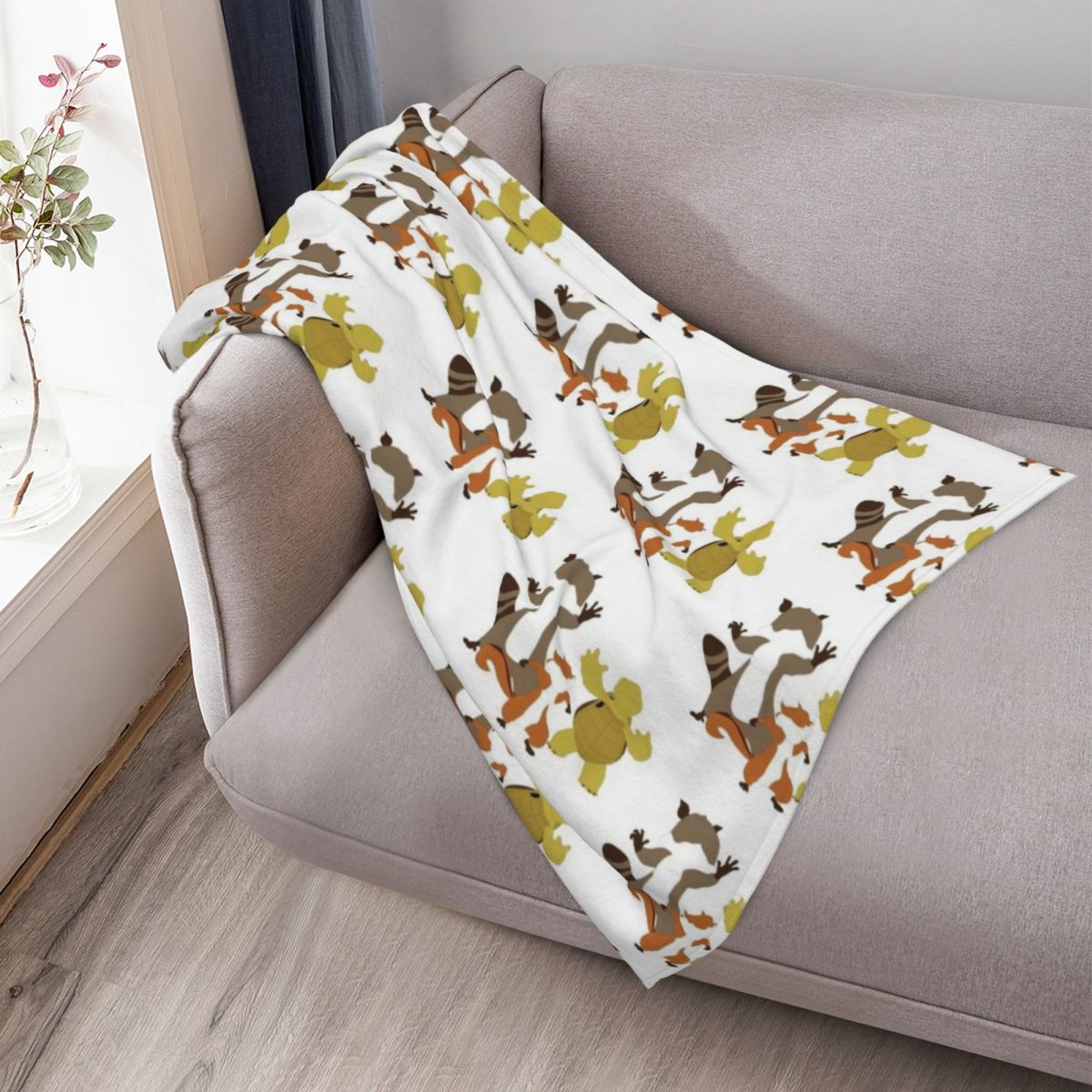 Over the Hedge Throw Blanket v - Anime Cosplay Idea ulasan dan harga