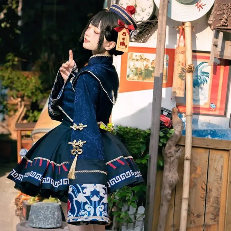 Lolita Chinese Style Sweet Dre - Anime Cosplay Ladies ulasan dan harga