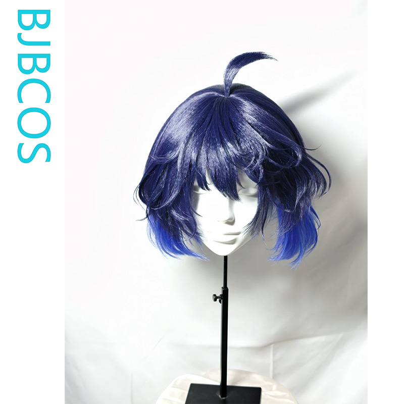 [Styled Wig]Seele Vollerei Cos - Anime Cosplay Blue Hair ulasan dan harga