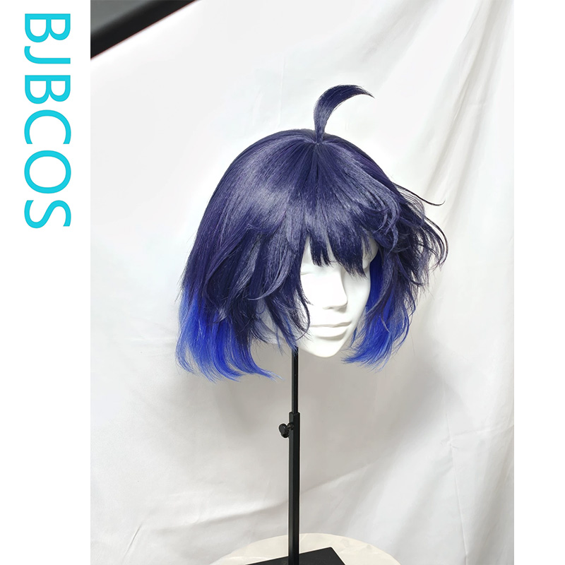 [Styled Wig]Seele Vollerei Cos - Anime Cosplay Blue Hair ulasan dan harga