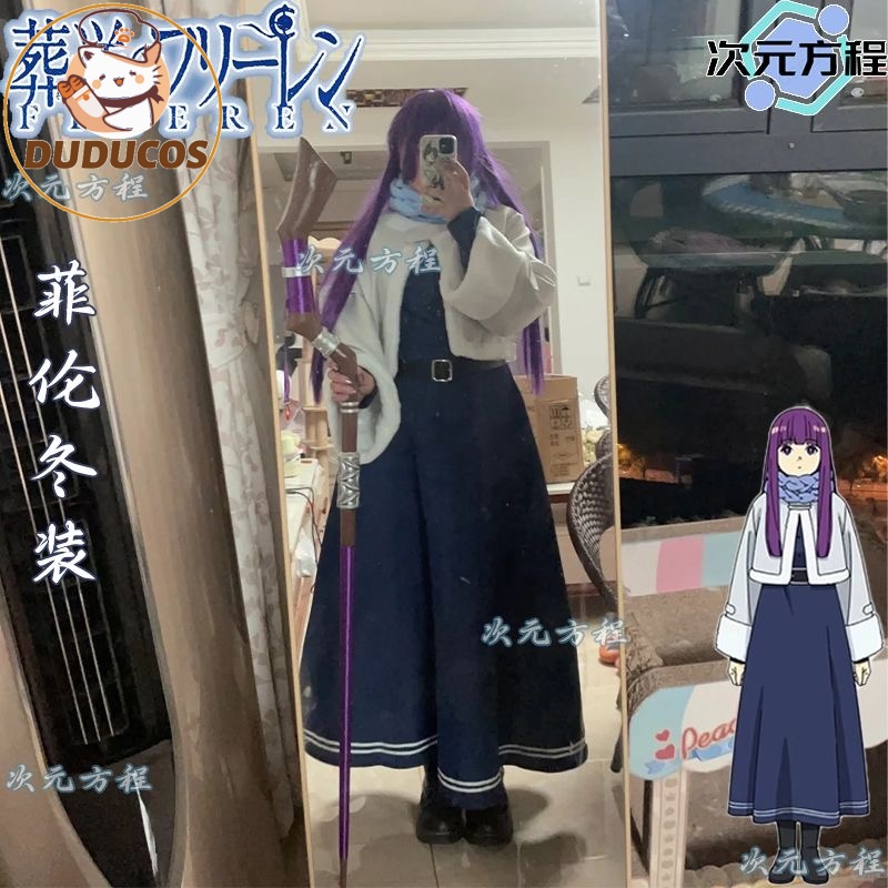 IN STOCK Fern Cosplay Costume  - Anime Cosplay Jumpsuit ulasan dan harga