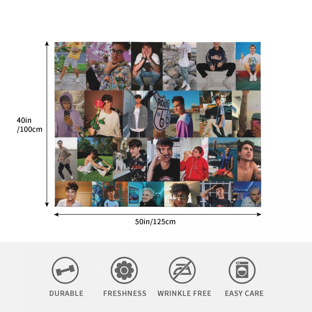 Kian Lawley Throw Blanket Summ - Anime Cosplay Idea ulasan dan harga