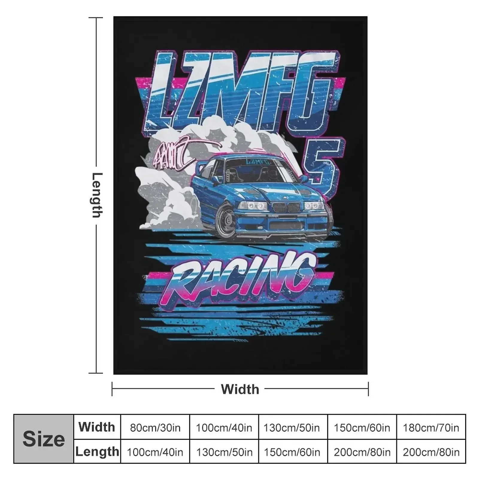 Adam Lz Merch E36 Throw Blanke - Anime Cosplay Idea ulasan dan harga