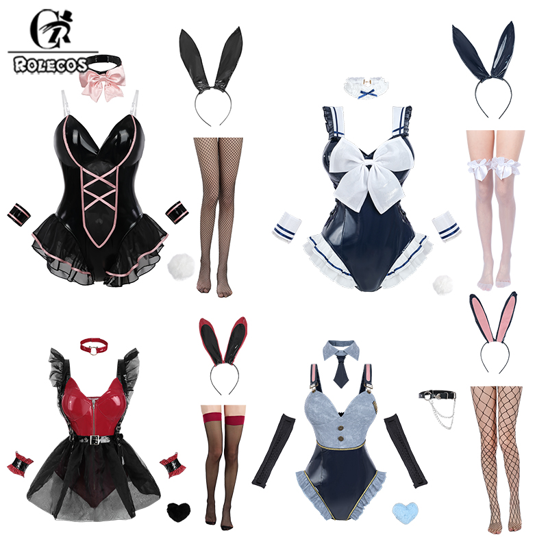 ROLECOS Original Bunny Suit Co - Anime Cosplay Jumpsuit ulasan dan harga
